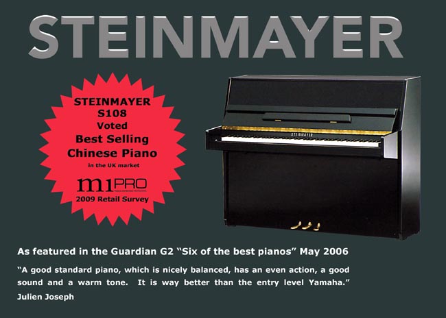 Steinmayer 108 best selling chinese piano 2009